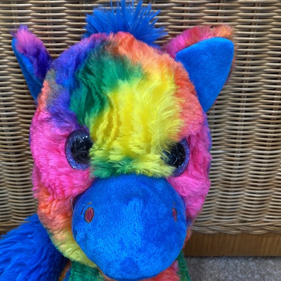 New Adorable Rainbow Unicorn Plush Toy Stuffed Animal ! - Picture 7 of 14